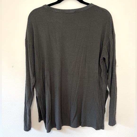 Lett Lounge Long-sleeve - Blue Grey Women’s Size Medium - Picture 4 of 8